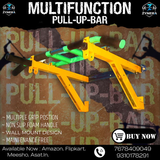 Multifunction Pull Up Bar( Yellow)